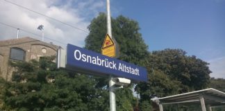 Symbolbild Bahnhof Altstadt Hasetor Osnabrück