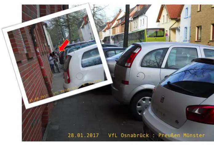 Gästefans Parken in der Oststraße in Osnabrück