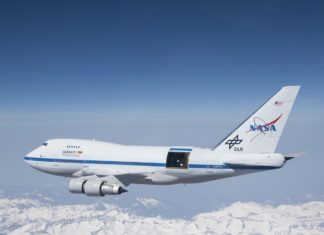 Forschungs-Jumbo SOFIA der NASA