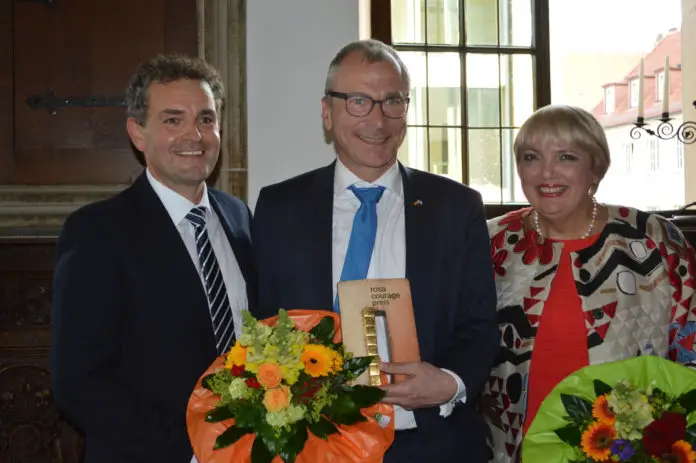 Volker Beck, Claudia Roth, Rosa Courage Preis
