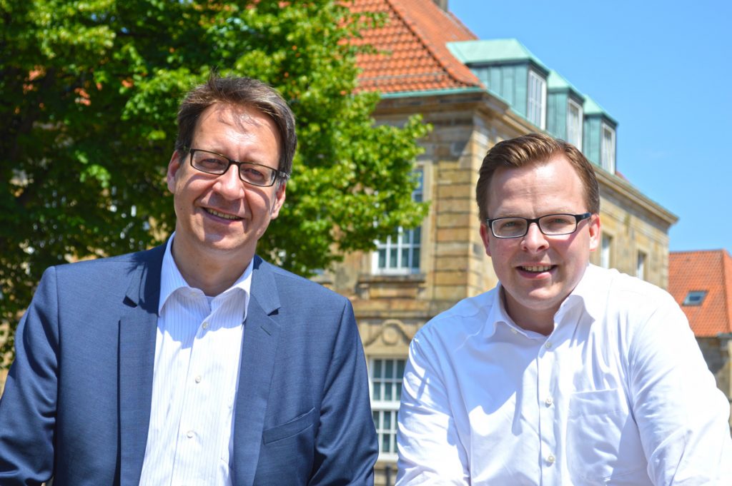 Dr. Stefan Birkner und Moritz Gallenkamp, FDP, Osnabrück