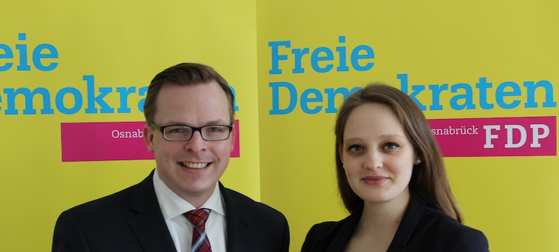 Moritz Gallenkamp, Tanja Josefa Figlus, FDP Osnabrück