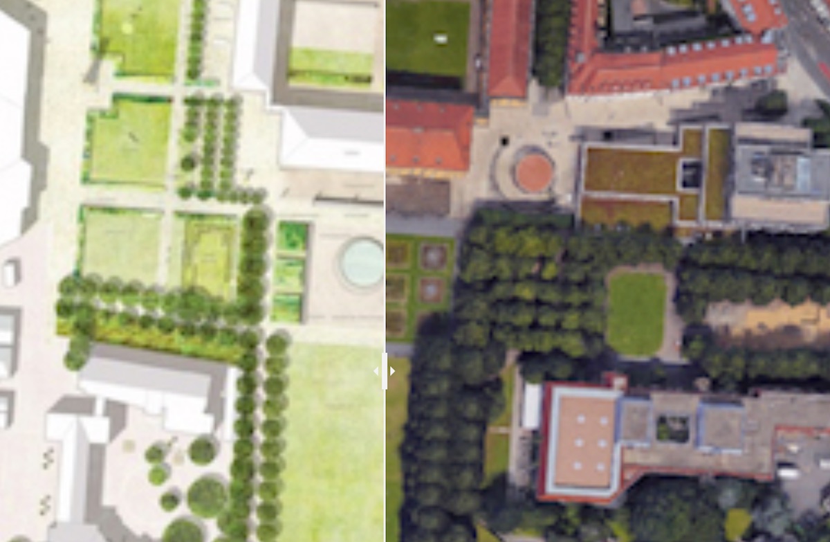 Schlossgarten Osnabrück Plan Vergleich