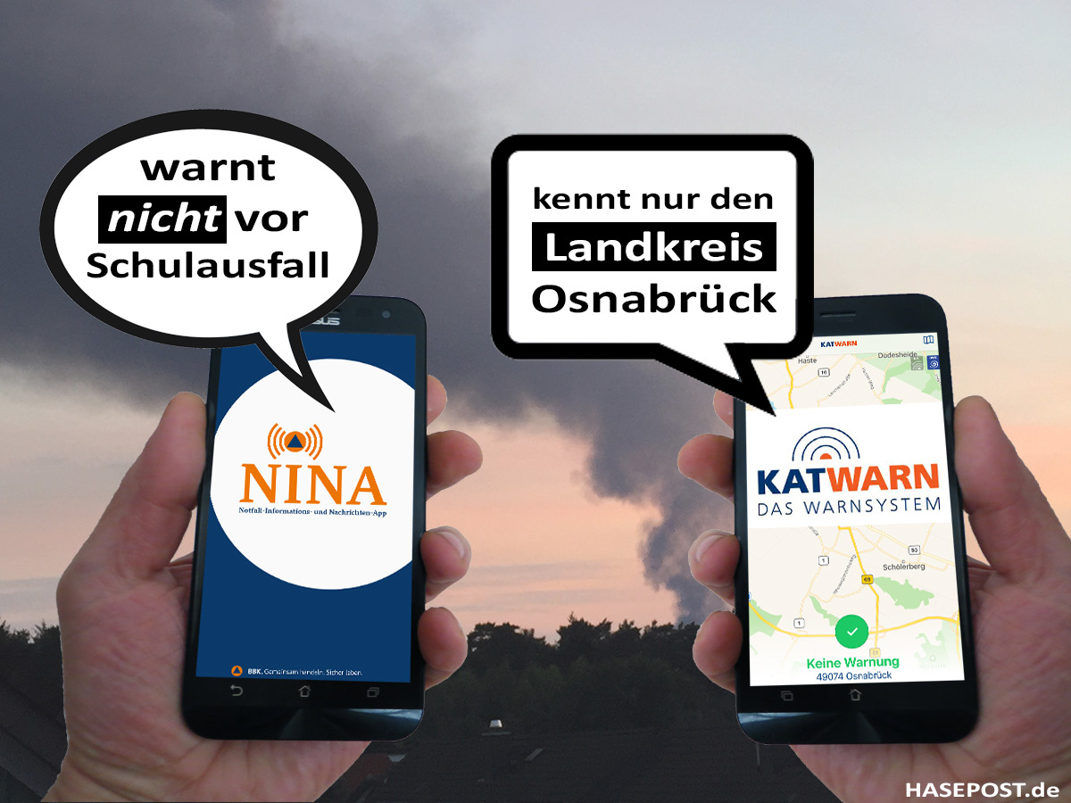 NINA, Katwarn, Osnabrück