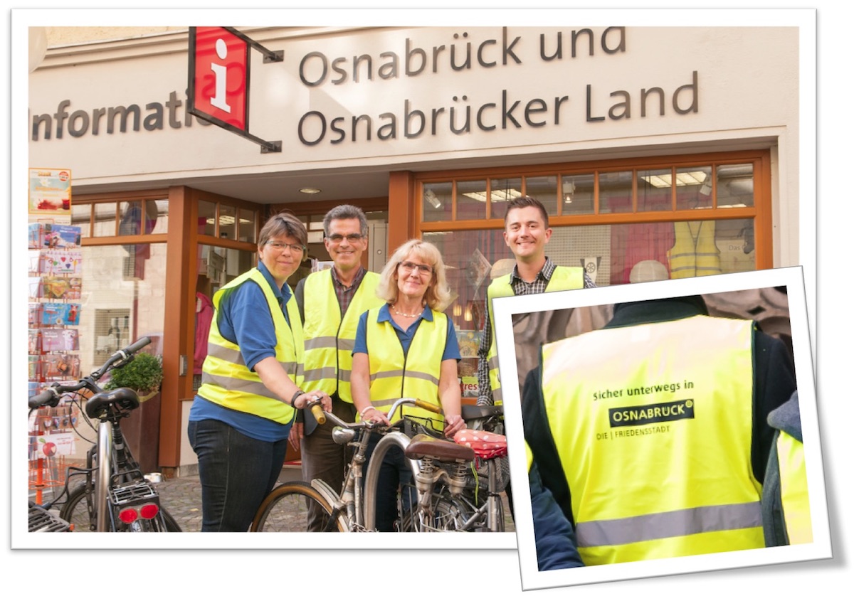 Fahrrad-Warnweste Osnabrück