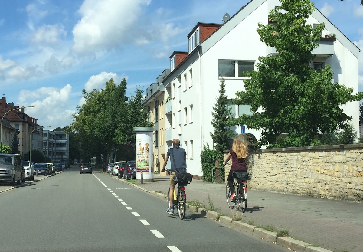Fahrradweg Osnabrück, Natruper Straße
