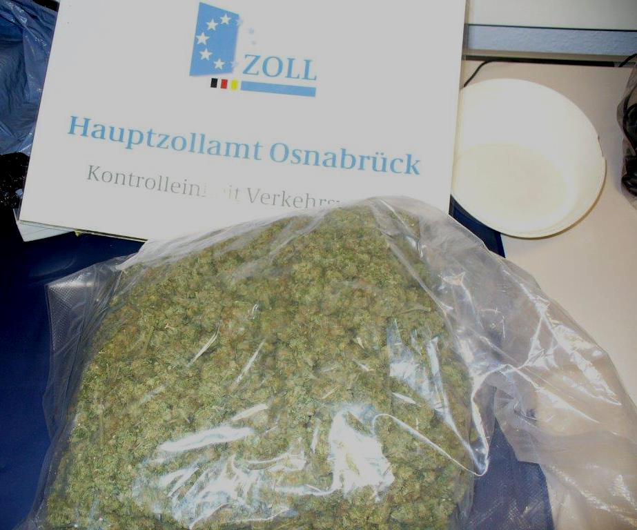 Hauptzollamt Osnabrück, Marihuana