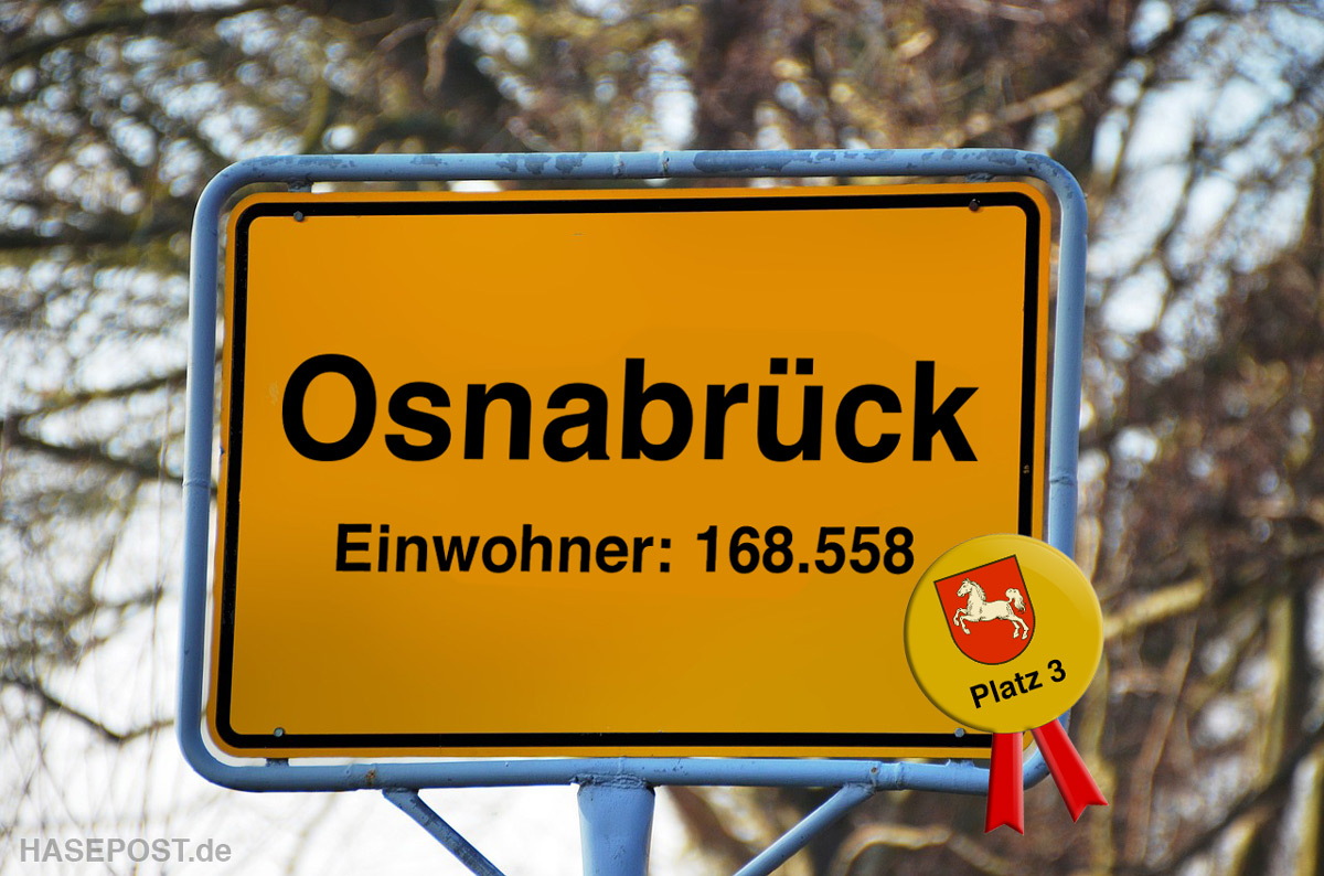 Osnabrück drittgrößte Stadt Niedersachsen