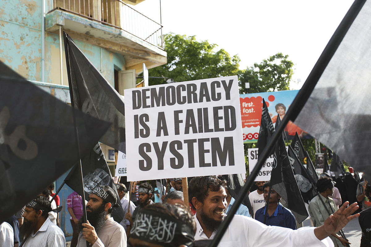 Proteste auf den Malediven