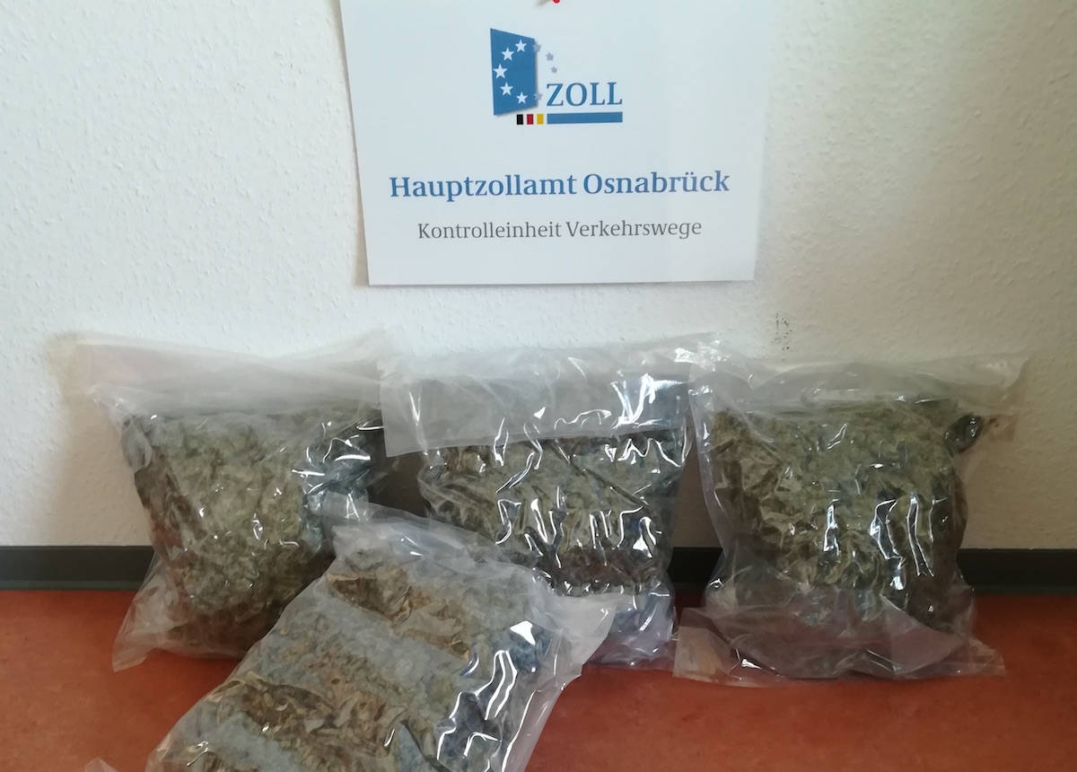 Drogenfund, Zoll Osnabrück