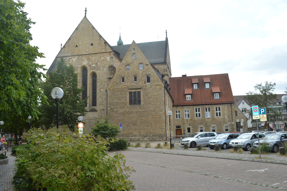 In direkter Nähe der Johanniskirche wurden die beiden Männer angegriffen.
