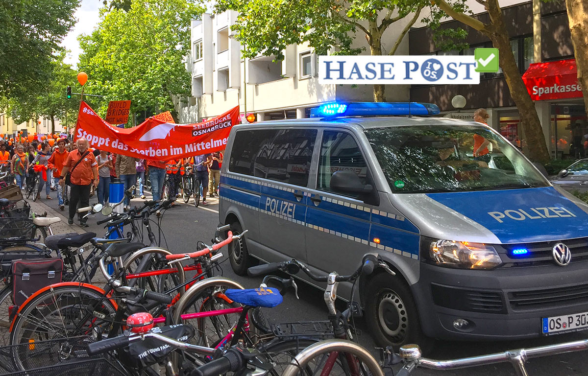 Demonstration in Osnabrück