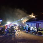 Feuer an zwei Wohnhäusern in Glandorf im Landkreis Osnabrück