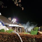Feuer an zwei Wohnhäusern in Glandorf im Landkreis Osnabrück