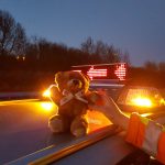 PKW brennt auf Autobahn A30 bei Osnabrück aus