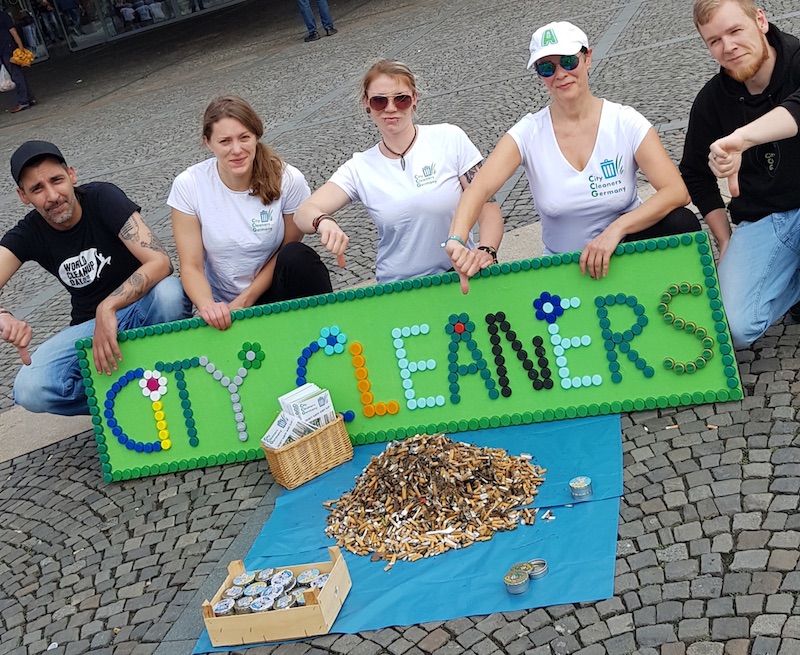 Die Freiwilligen von City Cleaners Germany