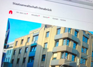 Symbolbild Staatsanwaltschaft Osnabrück (Screenshot Website)