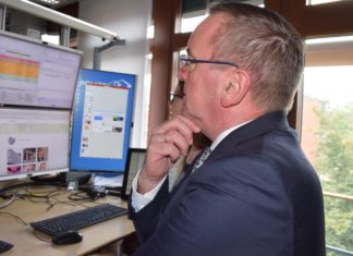 „Intel Officer“ in Osnabrück werden von Innenminister Pistorius besucht Boris Pistorius