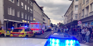 Polizeieinsatz in der Johannisstraße