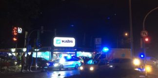 Unfall am Kurt-Schumacher-Damm