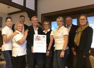 Das Team und die Auszeichnung