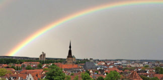 Regenbogen über Osnabrück