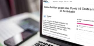 Petition gegen Corona Testzentrum im Schinkel, Osnabrück
