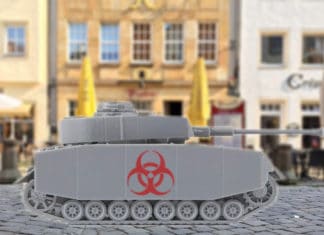 Virus-Panzer in Osnabrück