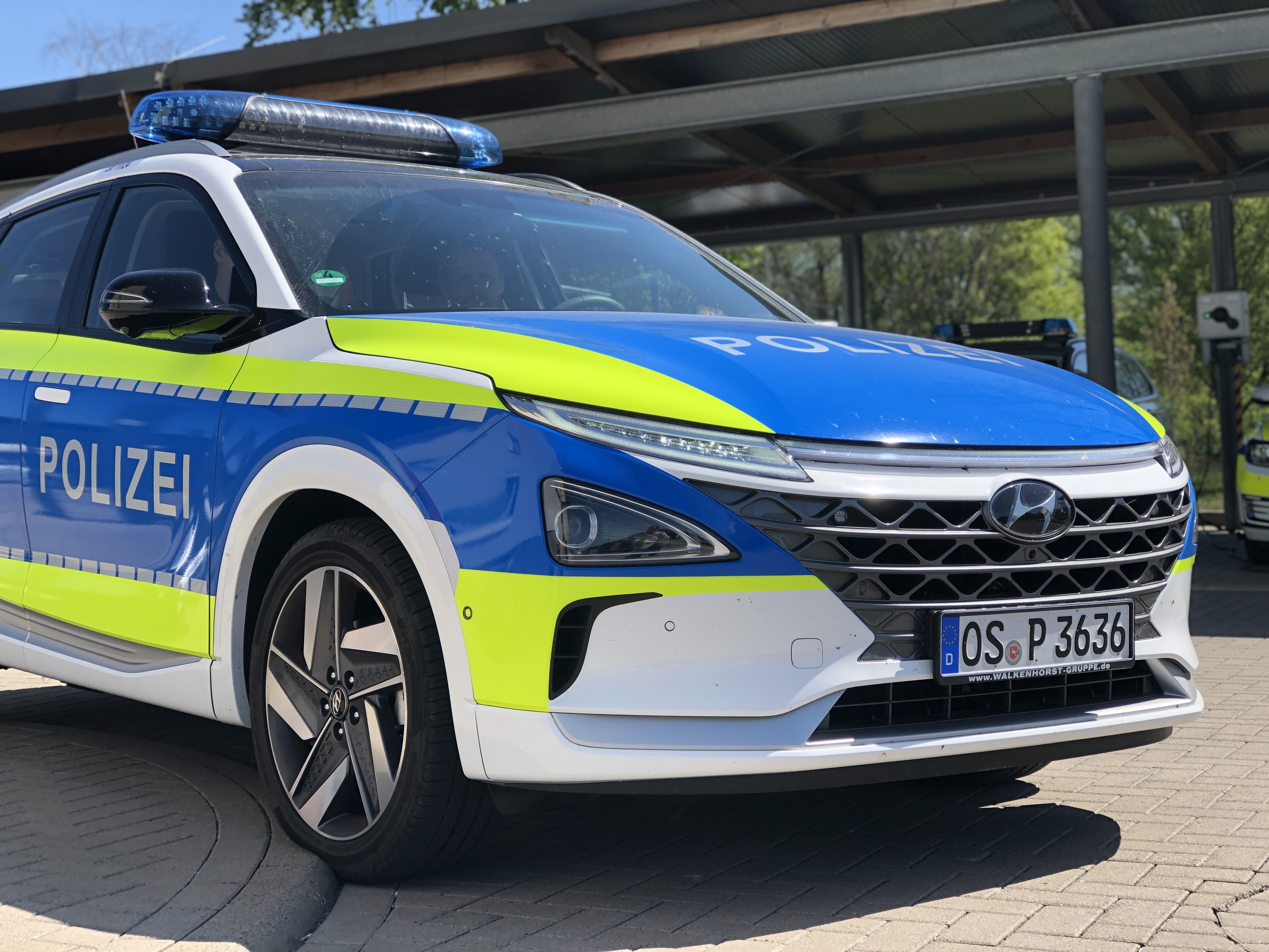 Polizei Osnabrück geht mit Wasserstoff auf Streife