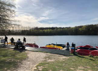 Rubbenbruchsee im Frühling 2020