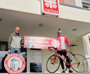 Gute Nachricht des Tages: 1.000 Kilometer per Rennrad gegen Corona - Ludger Abeln sammelt Spenden für die Caritas