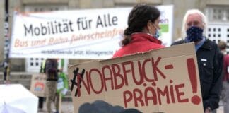 Fridays for Future Demonstration in Osnabrück