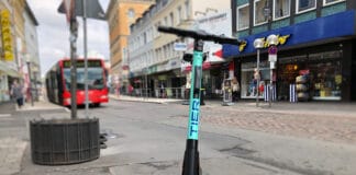 TIER Roller in der Johannisstraße in Osnabrück