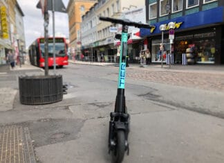 TIER Roller in der Johannisstraße in Osnabrück