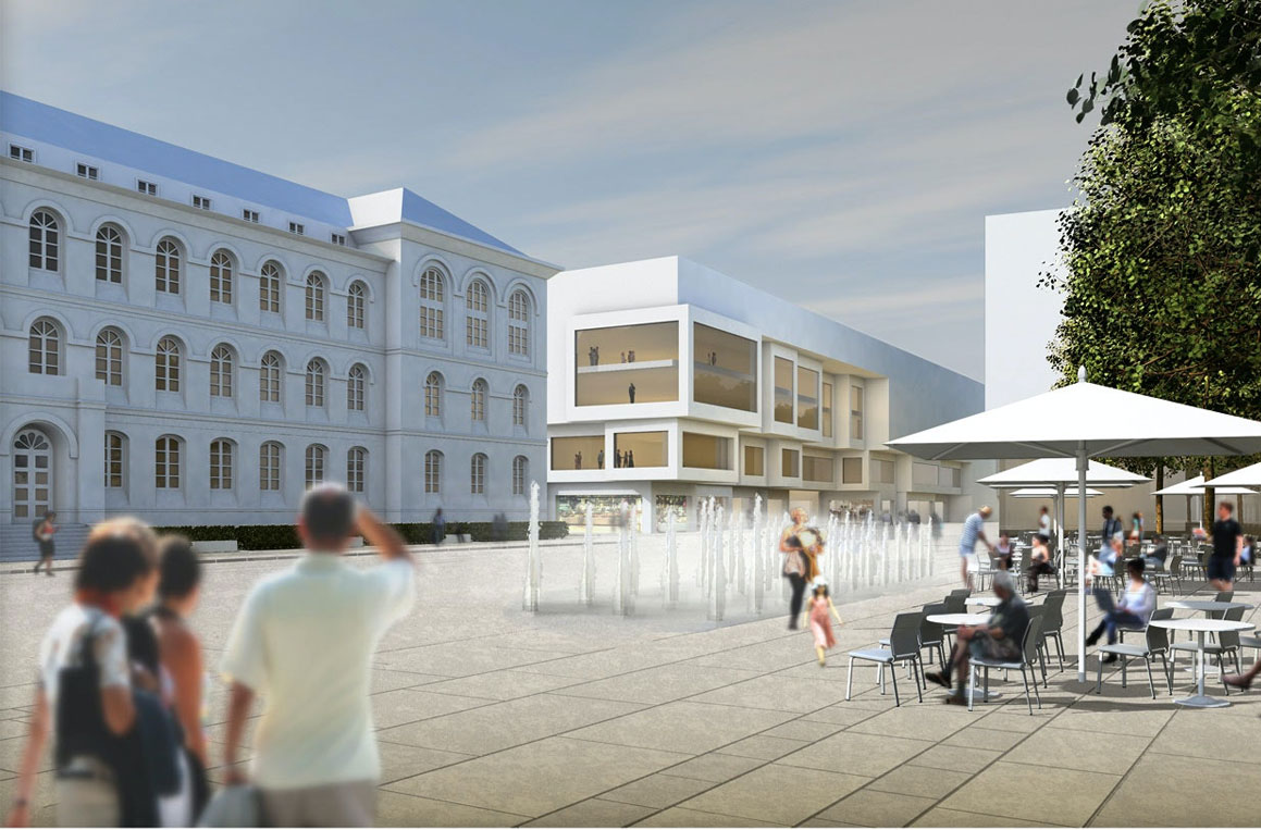 So stellte sich das Berliner Architekturbüro Lützow 2013 den Neumark in Zukunft vor