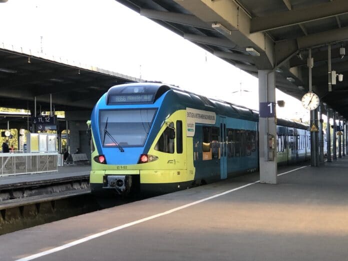 Eurobahn im Hauptbahnhof Osnabrück