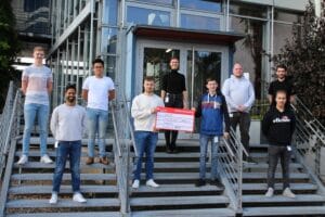Gute Nachricht des Tages: Auszubildende unterstützen Osnabrücker Tafel — Spendenscheck in Höhe von 400 Euro