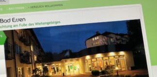 Vitalis-Wohnpark in Bad Essen, Screenshot: Homepage