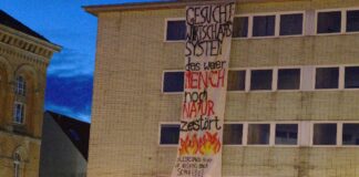 Banner am Kachelhaus Osnabrück