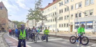 Fahrraddemonstration, Foto: Fridays For Future Osnabrück