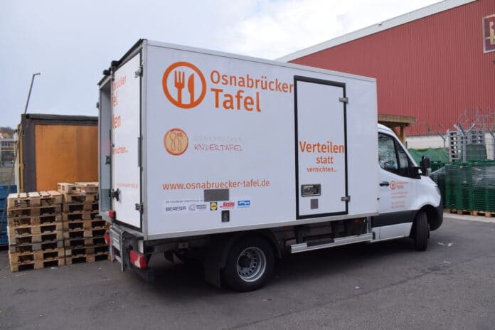 (Symbolbild) Lieferwagen der Tafel Osnabrück