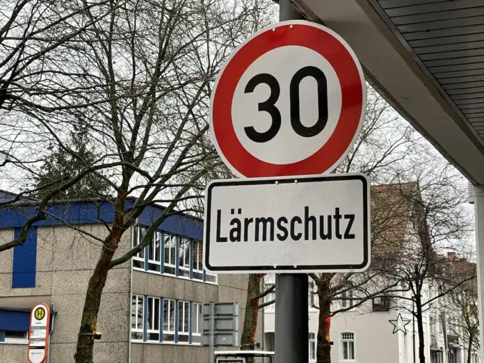Tempo 30-Schild
