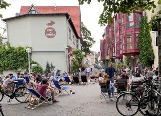 Party in der Redlingerstraße