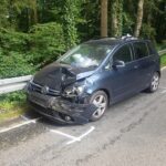 Zusammenstoß zwischen Auto und Mähdrescher in Bad Essen