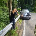 Zusammenstoß zwischen Auto und Mähdrescher in Bad Essen