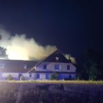 Großbrand eines Anwesens in Bissendorf