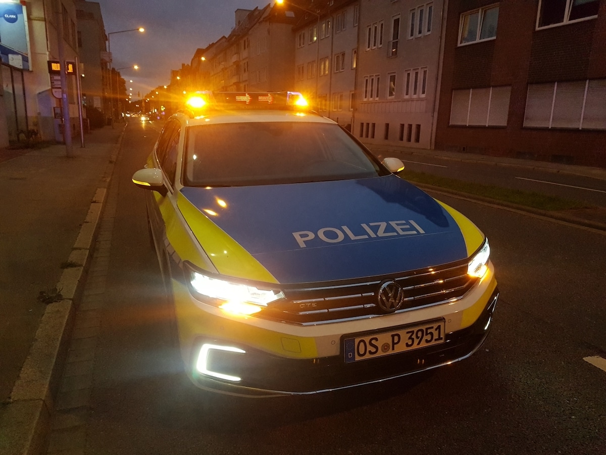 Polizei am Unfallort, Foto: Heiko Westermann
