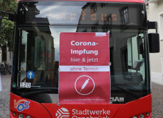 Der Impfbus ist im ganzen Stadtgebiet unterwegs. / Foto: Silke Brickwedde