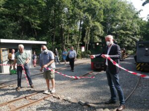 Erlebnis für Jung und Alt: Neue Feldbahnstrecke am Piesberg Osnabrück