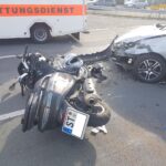 Kradfahrer bei Unfall mit PKW in Hasbergen schwer verletzt